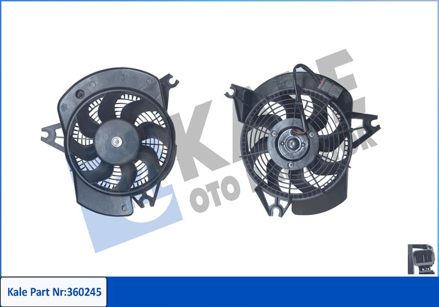 FAN GRUBU HYUNDAI H-1 -STAREX 2.5 TCI 02 -- 12V