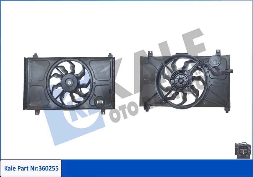 FAN GRUBU HYUNDAI ACCENT III 1.4 GL 1.6 GLS 05-10 - 12V