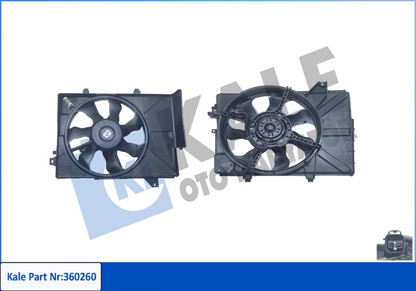 FAN GRUBU HYUNDAI GETZ 1.4İ 05-10 - 12V