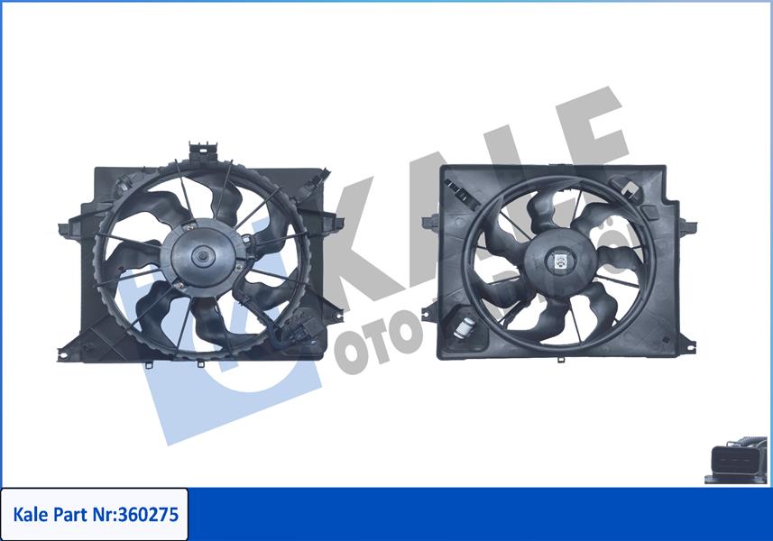 FAN GRUBU HYUNDAI ELANTRA V 1.6 CRDI-İ30 1.4 1.6 CRDİ 11-16 -KIA CEE D 1.4 1.6 CRDİ 12-18-PRO CEE D