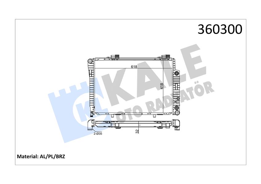 MOTOR SU RADYATORU MERCEDES W202 S202 C208 R170