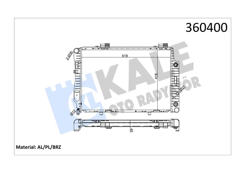 MOTOR SU RADYATORU MERCEDES C-CLASS W202 S202