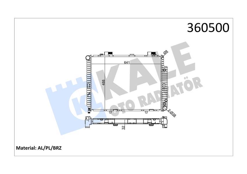 MOTOR SU RADYATORU MERCEDES E-CLASS M111 W210 S210 KLIMALI
