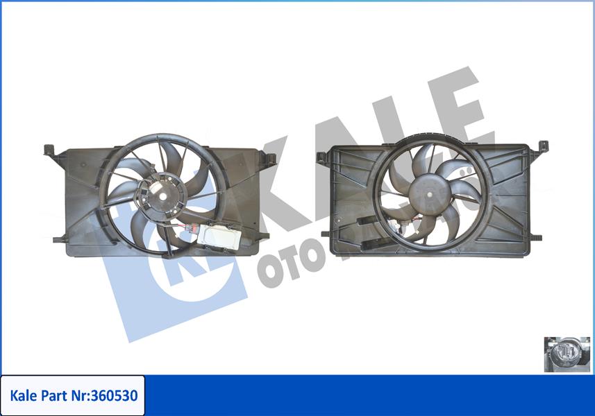 FAN MOTORU FORD C-MAX II 1.6 LPG TI 10-19; FOCUS III 1.6 LPG TI ELECTRIC 10-18; GRAND C-MAX 1.6 TI 10-19 12 V ;
