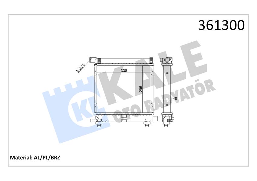 MOTOR SU RADYATORU MERCEDES W201 W124 S124 KLIMASIZ / MANUEL SANZIMAN