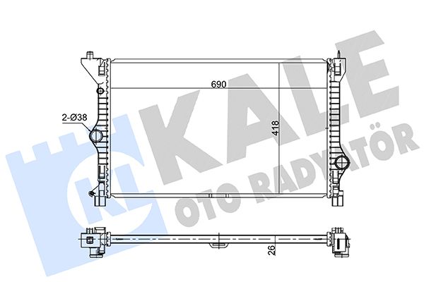 MOTOR SU RADYATORU MERCEDES SPRINTER B909 13