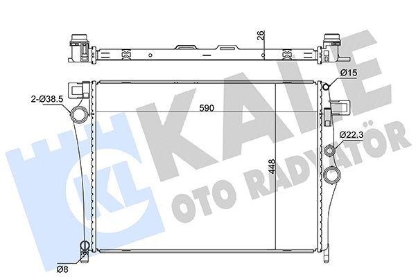 MOTOR SU RADYATORU MERCEDES C-CLASS W205 S205 14 18