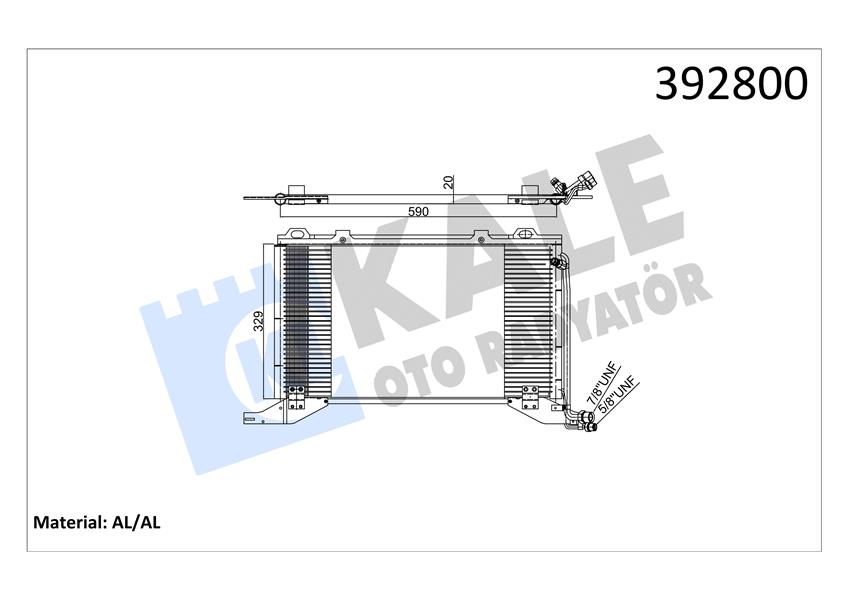 KLIMA RADYATORU MERCEDES E-CLASS W210 97 02