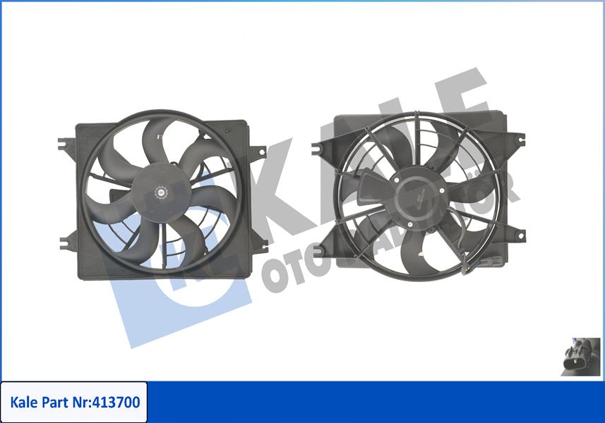 FAN MOTORU DAVLUMBAZLI ACCENT 1.3-1.3I 12V-1.5I 12V-1.5I 16V- 94-00 120W-312MM