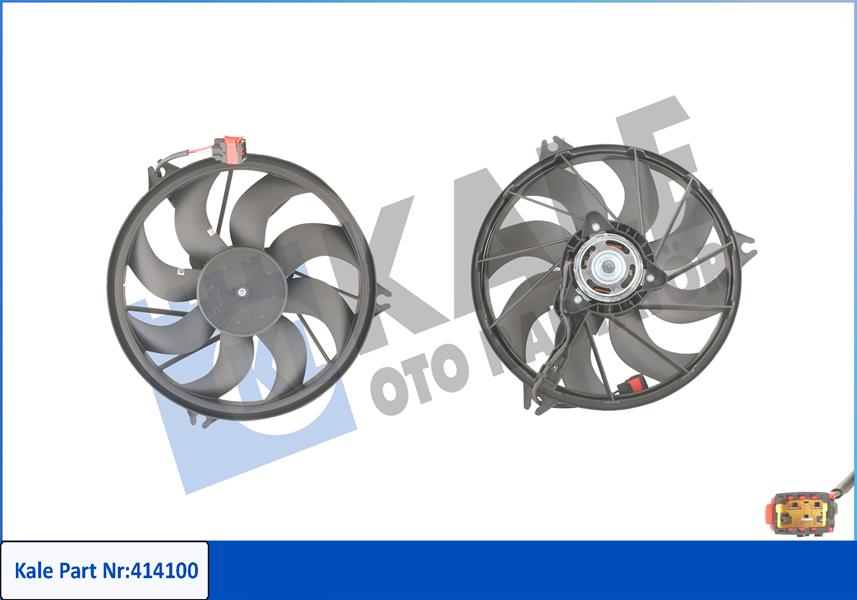 FAN MOTORU DAVLUMBAZLI P206 1.1-1.4-1.4-1.6-2.0 16V-1.6HDI-2.0HDI 98 250W-385MM