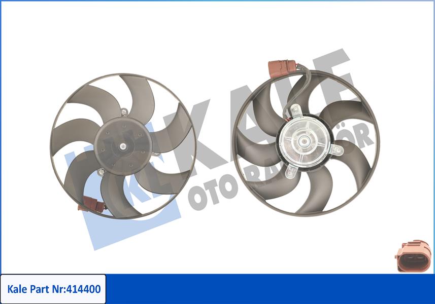 FAN MOTORU SAĞ GOLF 5-6-PASSAT-JETTA-CADDY 3-A3-OCTAVIA-SUPERB-LEON 1.4-1.6-1.9-2.0 150WX292.9MM