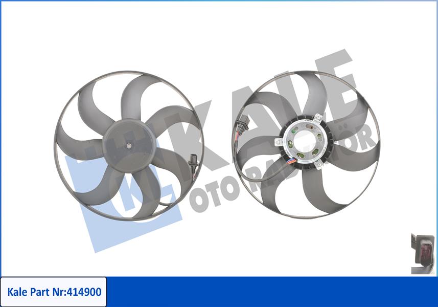 FAN MOTORU PERVANELİ POLO-CORDOBA 02-09 IBIZA IV-V-FABIA 99-08 1.2-1.4 16V-1.6 16V 250-80W 394MM