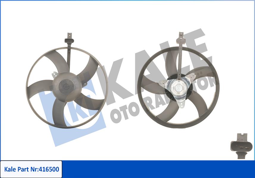 FAN MOTORU DAVLUMBAZLI SEAT CORDOBA-IBIZA IV-V-TOLEDO IV-SKODA FABIA-VW POLO 96W-325MM