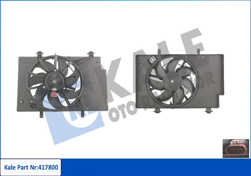 FAN MOTORU DAVLUNBAZLI KOMPLE AC FIESTA VI COURIER 14 1.4TDCI 1.5TDCI 1.6TDCI 08 B MAX 12 1.5TDCI 1.6TDCI