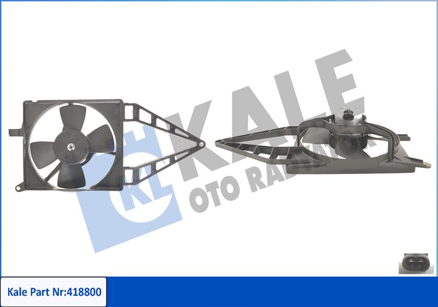 FAN MOTORU DAVLUMBAZLI ASTRA F-CORSA B-VECTRA A 1.4-1.6 16V 200-60W-280MM