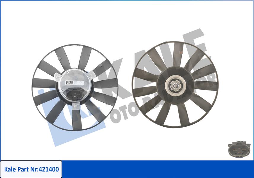 FAN MOTORU PERVANELİ VOLKSWAGEN GOLF III-VENTO 250-200-120W-303MM DAVLUMBAZ YOK