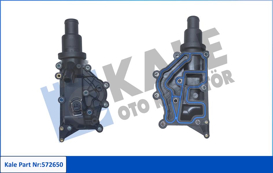 KOMPLE TERMOSTAT-PLASTİK GÖVDELİ 83 C RENAULT CLIO-FLUENCE-KANGOO-MEGANE-MODUS-SCENIC