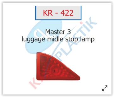 3. STOP LAMBASI RENAULT MASTER III 10 OPEL MOVANO B 10