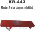 ARKA TAMPON REFLEKTÖRÜ SAĞ-SOL MASTER II 01 MOVANO II 01 TRAFIC II 06 VIVARO 06