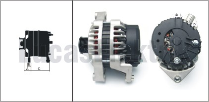 ALTERNATOR 12V 100A ASTRA VECTRA