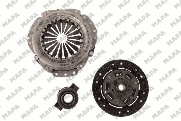 DEBRİYAJ SETİ FIAT PANDA 141A 650 82-04 141A000