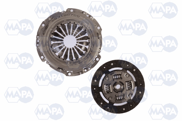 DEBRİYAJ SETİ BASKI DİSK FIESTA-FUSION-MAZDA 2 1.4TDCI F6JA-F6JC-MZ14CD