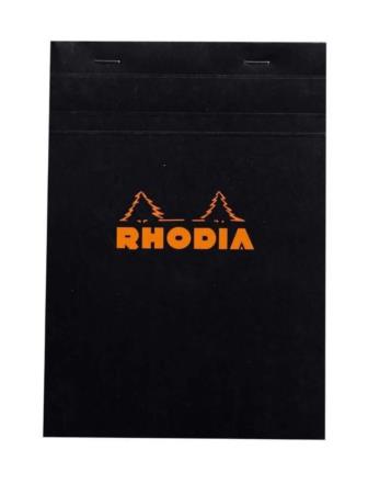 RHODIA 16*21 CM DOT DEFTER SIYAH SPIRAL  80