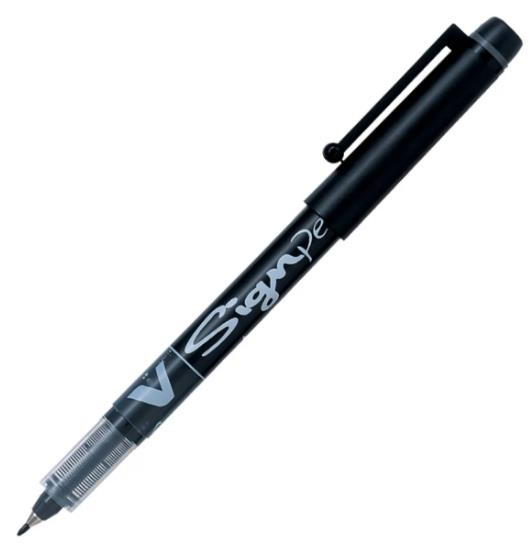 PILOT V SIGNPEN SIYAH